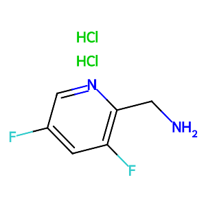 2-(Aminomethyl)-3,5-difluoropyridine dihydrochloride,1204298-48-5