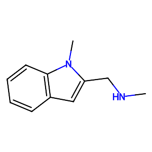 N-Methyl-1-(1-methyl-1H-indol-2-yl)-methanamine,3514-15-6