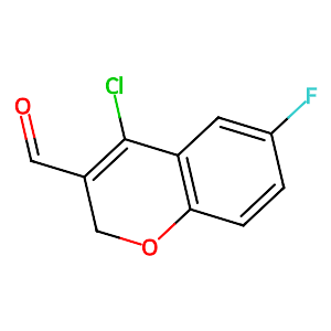 4-Chloro-6-fluoro-2H-chromene-3-carbaldehyde,105799-69-7