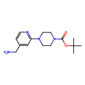 tert-Butyl 4-[4-(aminomethyl)pyridin-2-yl]piperazine-1-carboxylate Maleic acid,910036-87-2