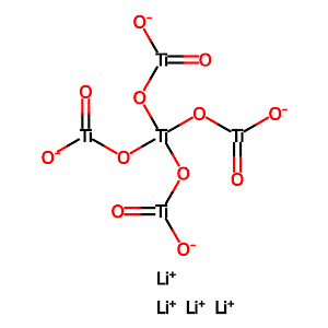 Lithium titanate, spinel, nanopowder, <200 nm particle size (BET),,12031-95-7