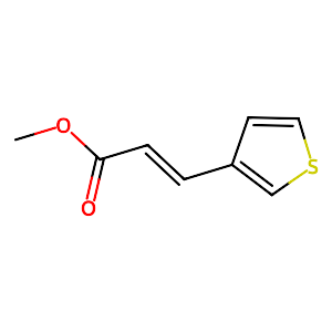 3-Thiophen-3-yl-acrylic acid methyl ester,135835-43-7