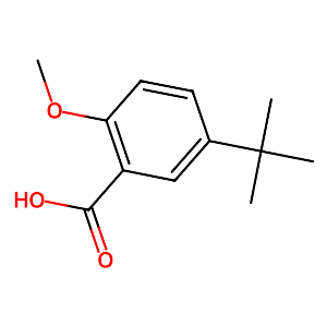 5-(tert-Butyl)-2-methoxybenzoic acid,73469-54-2