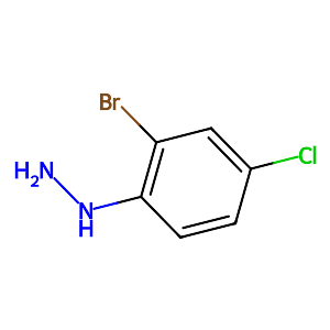 (2-Bromo-4-chlorophenyl)hydrazine,299165-75-6