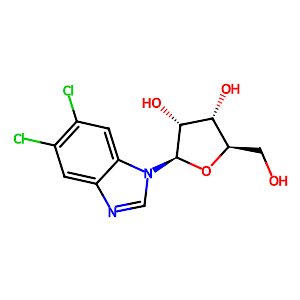 5,6-Dichlorobenzimidazole riboside,53-85-0