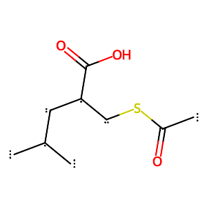 Pentanoicacid,2-[(acetylthio)methyl]-4-methyl-,76789-49-6