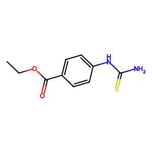 Ethyl 4-thioureidobenzoate,23051-16-3