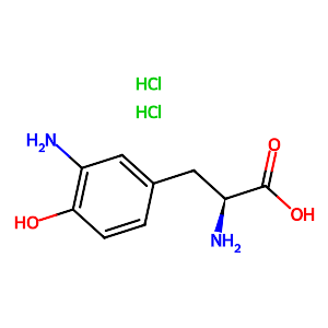 (S)-2-Amino-3-(3-amino-4-hydroxyphenyl)propanoic acid dihydrochloride,23279-22-3