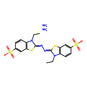AzBTS [2,2'-Azinobis(3-ethylbenzothiazoline-6-sulfonic Acid Ammonium Salt)] [for Biochemical Research],30931-67-0