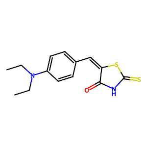 5-[4-(Diethylamino)benzylidene]rhodanine,35778-58-6