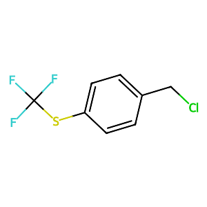 (4-(Chloromethyl)phenyl)(trifluoromethyl)sulfane,74483-45-7