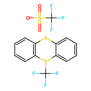 5-(Trifluoromethyl)-5H-thianthren-5-ium trifluoromethanesulfonate,2648079-79-0