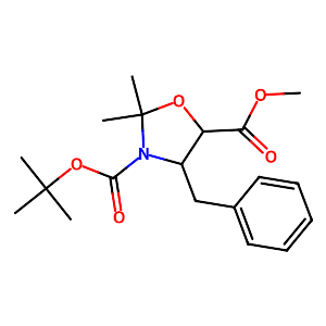(4S,5R)-4-Benzyl-2,2-dimethyl-oxazolidine-3,5-dicarboxylic acid 3-tert-butyl ester 5-methyl ester,203806-77-3