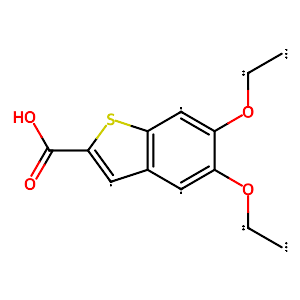 5,6-Diethoxy-benzothiophene-2-carboxylic acid,97852-72-7