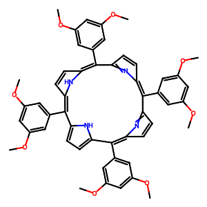 5,10,15,20-Tetrakis(3,5-dimethoxyphenyl )-21H,23H-porphyrin,74684-34-7