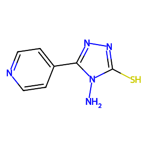 4-Amino-5-pyridin-4-yl-4H-1,2,4-triazole-3-thiol,36209-51-5