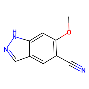 6-Methoxy-1H-indazole-5-carbonitrile,473417-50-4
