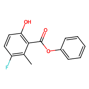 Benzoicacid,3-fluoro-6-hydroxy-2-methyl-,phenylester,1207283-55-3