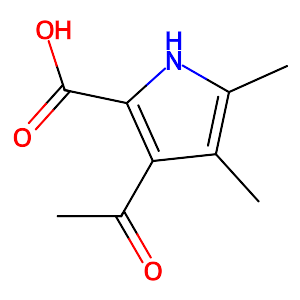 3-Acetyl-4,5-dimethyl-1H-pyrrole-2-carboxylic acid,2386-33-6