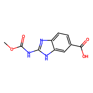 2-((Methoxycarbonyl)amino)-1H-benzo[d]imidazole-5-carboxylic acid,65003-40-9
