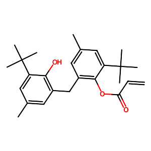 2-(tert-Butyl)-6-(3-(tert-butyl)-2-hydroxy-5-methylbenzyl)-4-methylphenyl acrylate,61167-58-6