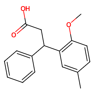 3-(2-Methoxy-5-methylphenyl)-3-phenylpropanoic acid,109089-77-2