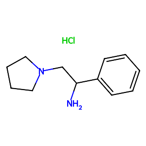1-Phenyl-2-pyrrolidinylethylamine HCl,31788-84-8