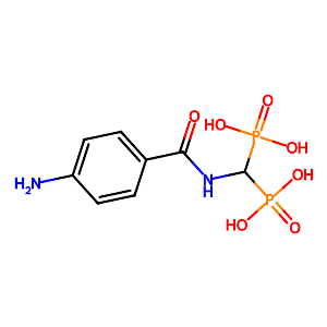 Phosphonic acid, P,P'-[[(4-aminobenzoyl)amino]methylene]bis-,1187472-75-8