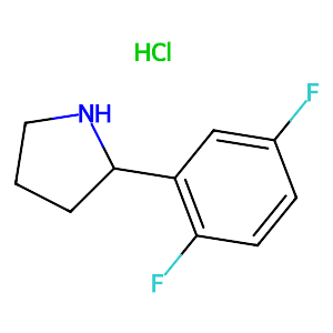(R)-2-(2,5-Difluorophenyl)pyrrolidine hydrochloride,1218935-60-4
