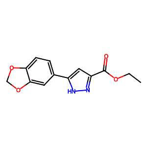 Ethyl 5-(benzo[d][1,3]dioxol-5-yl)-1H-pyrazole-3-carboxylate,1257871-83-2
