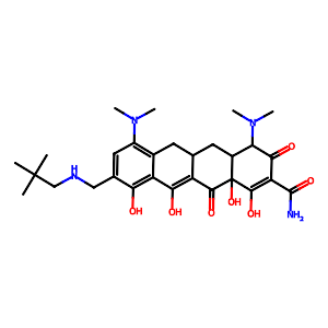 4,7-Bis(dimethylamino)-9-[(2,2-dimethylpropylamino)methyl]-1,10,11,12a-tetrahydroxy-3,12-dioxo-4a,5,5a,6-tetrahydro-4H-tetracene-2-carboxamide,389139-89-3