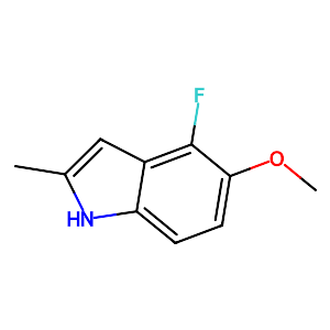 4-Fluoro-5-methoxy-2-methyl-1H-indole,288385-93-3