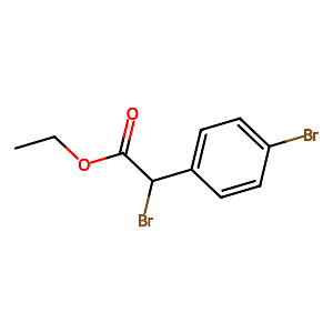 Ethyl 2-bromo-2-(4-bromophenyl)acetate,77143-76-1