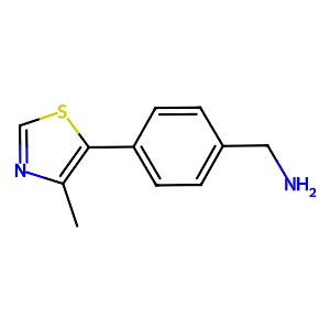 (4-(4-Methylthiazol-5-yl)phenyl)methanamine,1448189-30-7