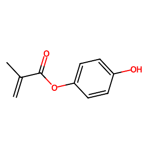 4-Hydroxyphenyl methacrylate,31480-93-0