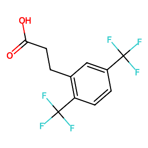 2,5-Bis(trifluoromethyl)hydrocinnamic acid,302912-03-4