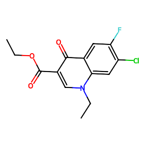 Ethyl 7-chloro-1-ethyl-6-fluoro-4-oxoquinoline-3-carboxylate,70458-94-5