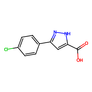 3-(4-Chlorophenyl)-1H-Pyrazole-5-Carboxylic Acid,54006-63-2