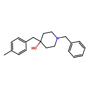 1-Benzyl-4-(4-methylbenzyl)piperidin-4-ol,193357-89-0