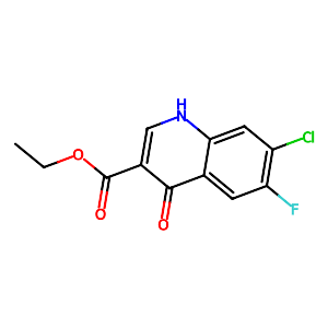 Ethyl 7-chloro-6-fluoro-4-oxo-1,4-dihydroquinoline-3-carboxylate,75073-15-3