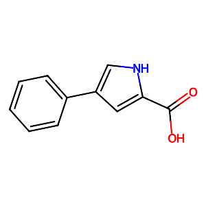 4-Phenyl-1H-pyrrole-2-carboxylic acid,79600-87-6