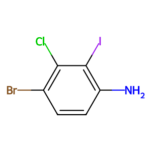 4-Bromo-3-chloro-2-iodoaniline,1426566-90-6