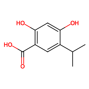 2,4-Dihydroxy-5-isopropylbenzoic acid,1184181-48-3