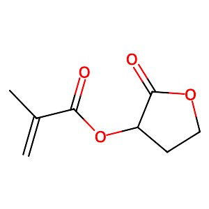 2-Methylacrylic acid 2-oxo-tetrahydrofuran-3-yl ester, stabilized with 100ppm MEHQ,195000-66-9