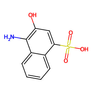 4-Amino-3-hydroxy-1-naphthalenesulfonic acid, ACS,116-63-2
