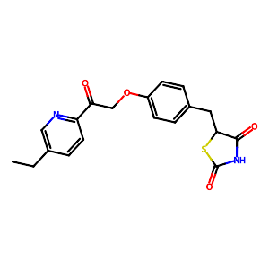 5-(4-(2-(5-Ethylpyridin-2-yl)-2-oxoethoxy)benzyl)thiazolidine-2,4-dione,146062-49-9