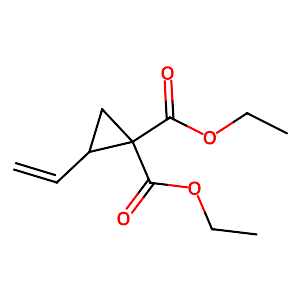 Diethyl 2-vinylcyclopropane-1,1-dicarboxylate,7686-78-4