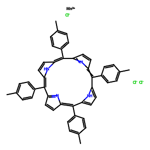 5,10,15,20-Tetra(4-methylphenyl)-21H,23H-porphine manganese(III) chloride,43145-44-4