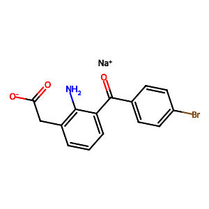 Bromfenac monosodium salt sesquihydrate,120638-55-3