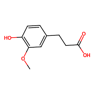 3-(4-Hydroxy-3-methoxyphenyl)propanoic acid,1135-23-5